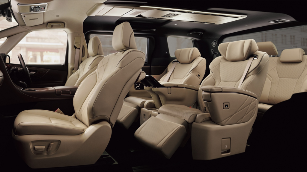 spesifikasi interior alphard
